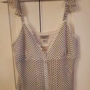 COPY - Polka-dot sheer cami